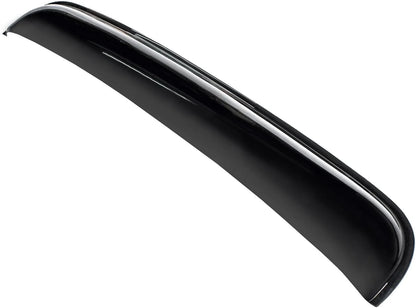 Smoke universal sunroof visor wind deflector curved product view for cars and SUVs